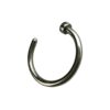 Surgical Steel Ring – Silver with Stopper