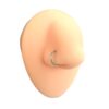 Surgical Steel Ring – Silver with Stopper - Image 3
