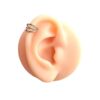 Anneau effet Triple en Titanium argent - Image 3