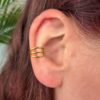 Anneau effet Triple en Titanium Or - Image 3