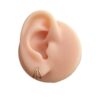 Anneau effet Triple en Titanium Or rose - Image 3