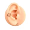 Anneau effet Triple en Titanium Or rose - Image 4