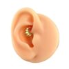 Anneau en Acier chirurgical - Argent pierres licornes - Image 3