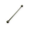 Silver Surgical Steel Jewelry for Industrial Piercing