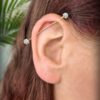 Rose Gold Titanium Jewelry for Industrial Piercing - Image 4