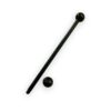 Black Titanium Jewelry for Industrial Piercing - Image 2