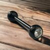 Black Titanium Bar – Shimmering Clear Stone - Image 4
