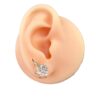 Boucles d’Oreilles en Acier Chirurgical  – Or rose - Image 3