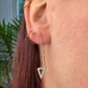 Surgical Steel Ear Lobe Jewelry Rose Gold Color - Image 5