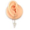 Surgical Steel Ear Lobe Jewelry Rose Gold Color - Image 3