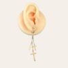 Surgical Steel Earrings – Gold - Image 2
