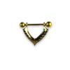 Gold Surgical Steel Jewelry with Ornament - Image 2