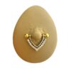 Gold Surgical Steel Jewelry with Ornament - Image 3