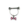Surgical Steel Jewel – Pink Stones