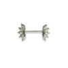 Surgical Steel Nipple Jewelry - Silver