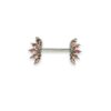 Surgical Steel Nipple Jewelry - Silver