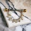 Surgical Steel Nipple Jewelry – Rose Gold - Image 4