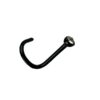 Bijou en Titanium Noir pour le Nez