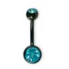 Black Titanium Jewelry for Navel
