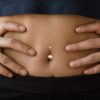 Gold Titanium Jewel for Navel - Image 5