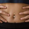 Gold Titanium Jewelry for Navel - Image 5