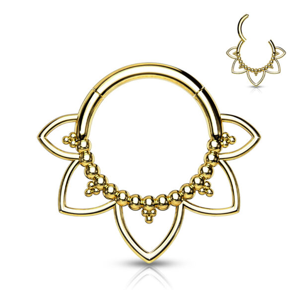 Surgical Steel Ring – Gold