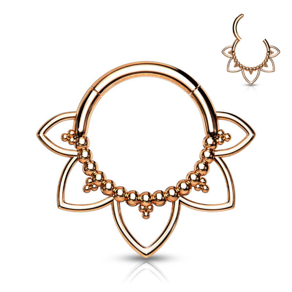 Surgical Steel Ring – Rose Gold