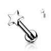 Bijou en Titanium Argent.