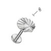 Bijou en Titanium Argent