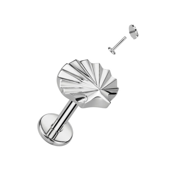 Bijou en Titanium Argent