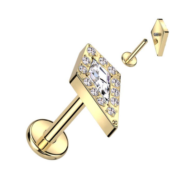 Gold Titanium Jewel