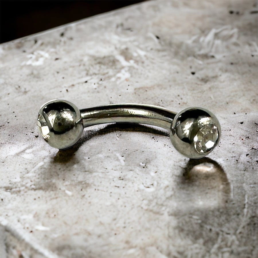 2 Tunnels En Acier Chirurgical Argenté 10 Mm (00g) - Pour Oreilles, Léger Et Hypoallergénique