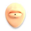 Bijou en Acier chirurgical - Argent pierre noir - Image 3