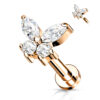 Rose Gold Surgical Steel Jewelry
