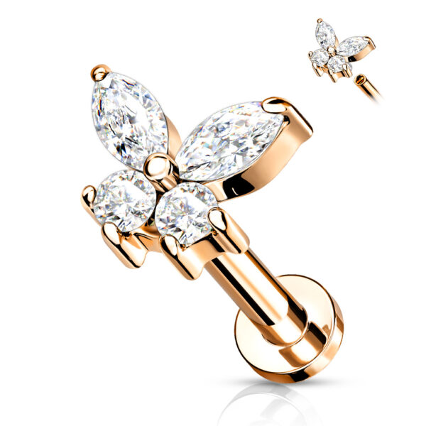 Rose Gold Surgical Steel Jewelry