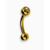Bijou en Titanium - Or pierre claire