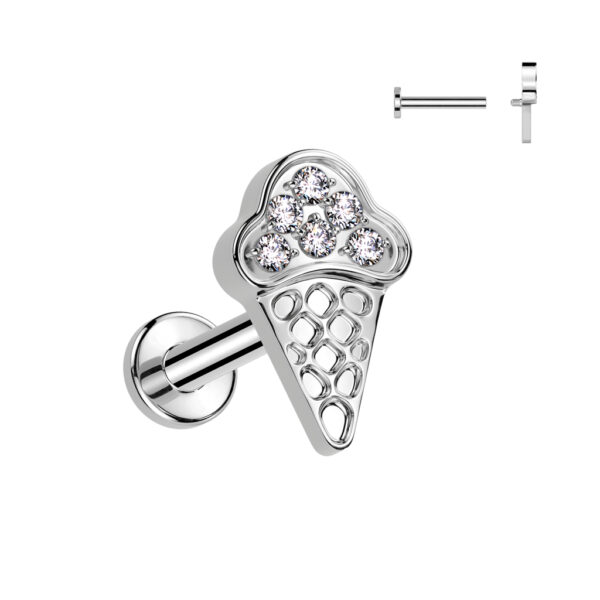 Titanium Jewelry – Silver